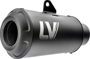 LeoVince LV-10 fekete slip-on kipufogórendszer a Ducati Scrambler 800-hoz, 2, nordicamoto.ro