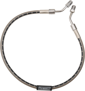 Stock-length Rear Brake Line Silver Standard, 1, nordicamoto.ro