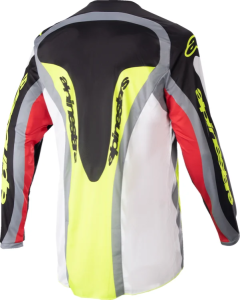 Tricou Alpinestars Fluid Agent Red/Yellow L, 4, nordicamoto.ro