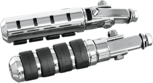 Anti-vibration Folding Highway Pegs Black, 1, nordicamoto.ro