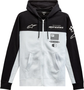H Block Hoodie Black, White