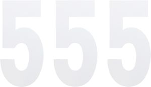 Standard Numbers White, 1, nordicamoto.ro
