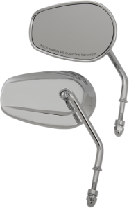 Oem-style Teardrop Mirror Silver, 1, nordicamoto.ro