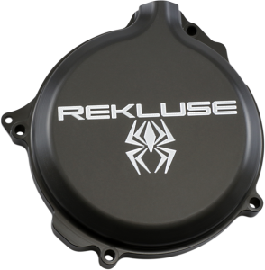 Clutch Cover Black, Anodized