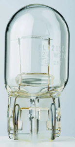 Filament Glass Wedge Bulbs Amber 