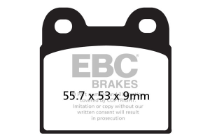 Vee Semi-sintered Brake Pads, 2, nordicamoto.ro