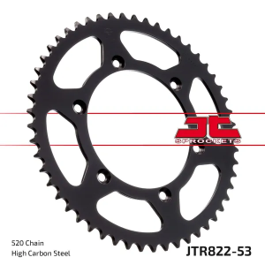 JT SPROCKETS hátsó lánckerék, természetes színű 