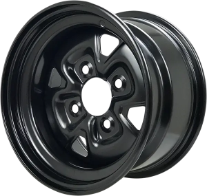 Steel Wheel Black  12 x 7, 3, nordicamoto.ro