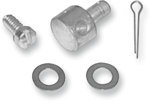 Carburetor Throttle Lever Wire Block Kit Silver, 1, nordicamoto.ro