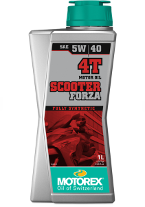 5w40-es olaj, Motorex SCOOTER FORZA 5W40 motorolaj – 1 l, nordicamoto.ro