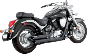 Twin Slash Staggereds Black 