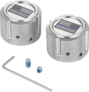 Front Axle Nut Cover Silver, 3, nordicamoto.ro