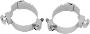 Fork/handlebar Custom Mounting Clamps Silver, 1, nordicamoto.ro