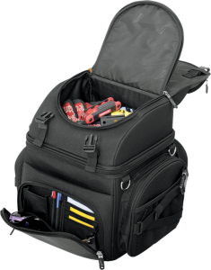 Br1800 Backseat Or Sissy Bar Bags Gray, Black, 4, nordicamoto.ro