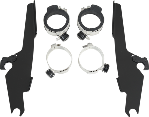 Fats/slim Windshield Trigger-lock Complete Mount Kit Black, 1, nordicamoto.ro