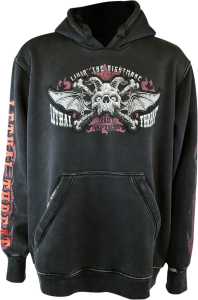 Livin' The Nightmare Hoodie Black 3XL, 3, nordicamoto.ro