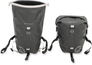 MOOSE RACING Adv1 Dry Saddlebags Black, White, 1, nordicamoto.ro