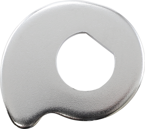 Chrome Axle Nuts And Washers Chrome, 2, nordicamoto.ro