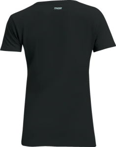 Tricou Dama Thor Caliber Black S, 2, nordicamoto.ro