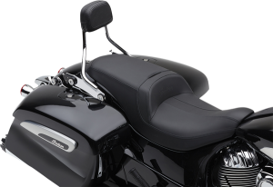 Short Detachable Backrest Silver