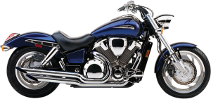Angled Slashcut Exhaust System Chrome, 1, nordicamoto.ro