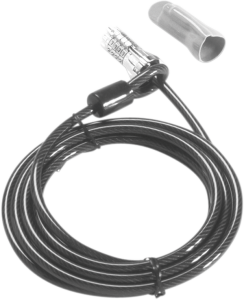 Multi-use Cable Lock Black, 1, nordicamoto.ro