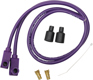 Universal Spark Plug Wire Kit Purple