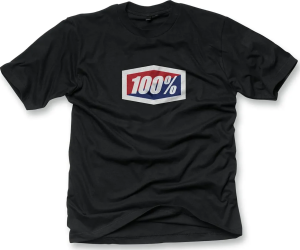 Tricou 100% Official Black M, 3, nordicamoto.ro