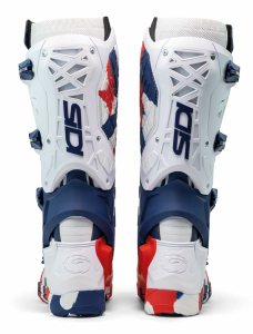Sidi Crossair X csizma, fehér/sötétkék/piros, 40-es méret, 3, nordicamoto.ro