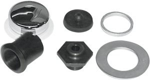 Stem Bolt And Cover Kit Black, 1, nordicamoto.ro
