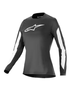 Alpinestars Stella A-dura Dri Astar hosszú ujjú mez, fehér, fekete 
