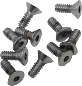 Countersunk Socket-head Bolts Silver