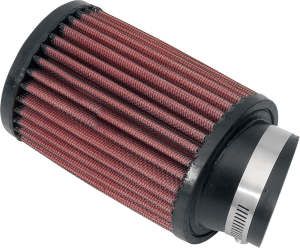 Universal Clamp-on Air Filter Black, Red, 1, nordicamoto.ro