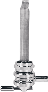 Power-flo Fuel Valve Chrome, 1, nordicamoto.ro