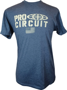 Logo Flag T-shirt Blue