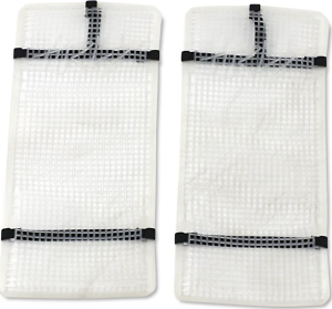 MOOSE RACING Radiator Mud Cover White, 1, nordicamoto.ro
