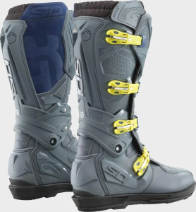 Husqvarna X-3 SRS szürke csizma, 43-as méret, 2, nordicamoto.ro