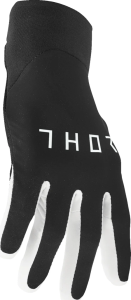 Thor Agile kesztyű, fekete/fehér, XL méret, 2, nordicamoto.ro