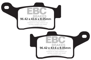 Fa Series Organic Brake Pads