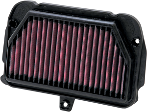 High-flow Air Filter Black, Red