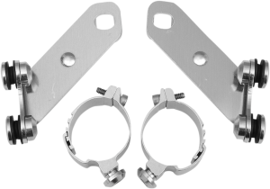 Custom Lower Deflector Mount Kit Silver