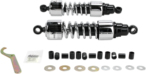 412 Series Cruiser Shocks Black, Chrome