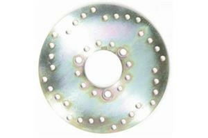 Round D-series Scooter Brake Rotor Silver, Stainless Steel, 1, nordicamoto.ro