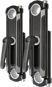 Adjustable Handlebar Riser For Snowmobiles Black