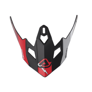 Acerbis Profile sisak – fekete/piros (Black/Red) fiatal motorosok számára, 1, nordicamoto.ro