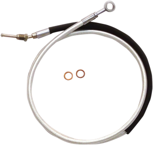 Alternate Length Hydraulic Clutch Line Chrome, 1, nordicamoto.ro