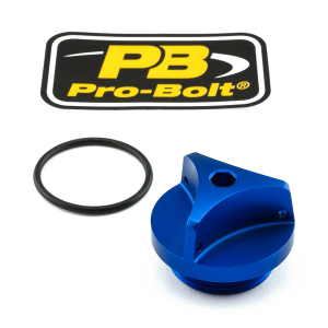 Oil Filler Caps Blue