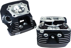 Super Stock Cylinder Head Kit Black, 1, nordicamoto.ro
