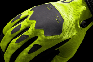 Manusi Icon Hooligan™ CE Hi-Vis Yellow XL, 2, nordicamoto.ro