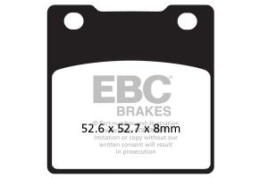 Vee Semi-sintered Brake Pads
